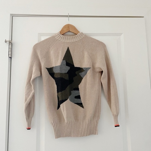 WISPR by Brodie Camo Star Sweater Cotton Silk - Picture 4 of 9